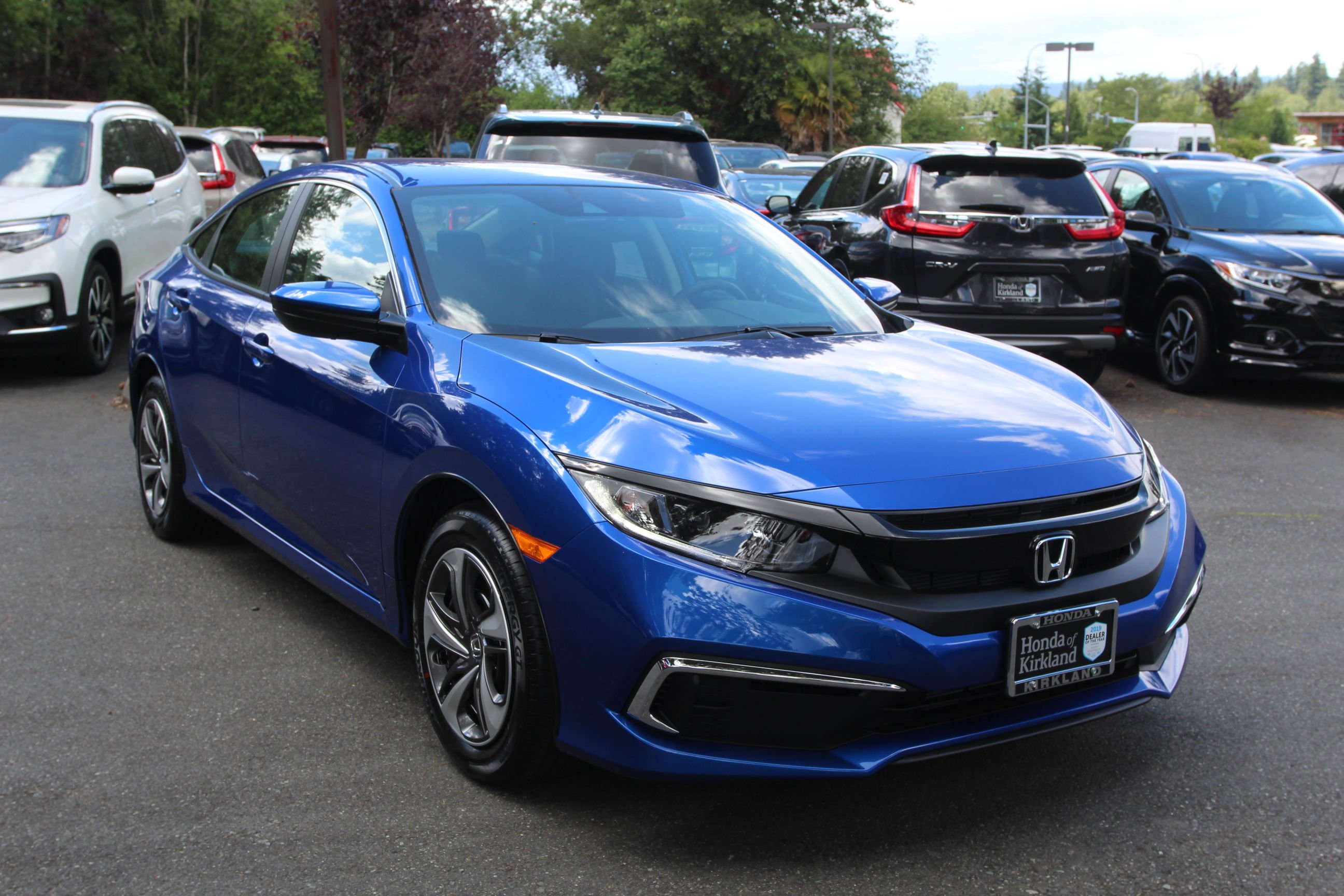 New 2019 Honda Civic Sedan LX 4dr Car in Kirkland #194191 | Honda of ...