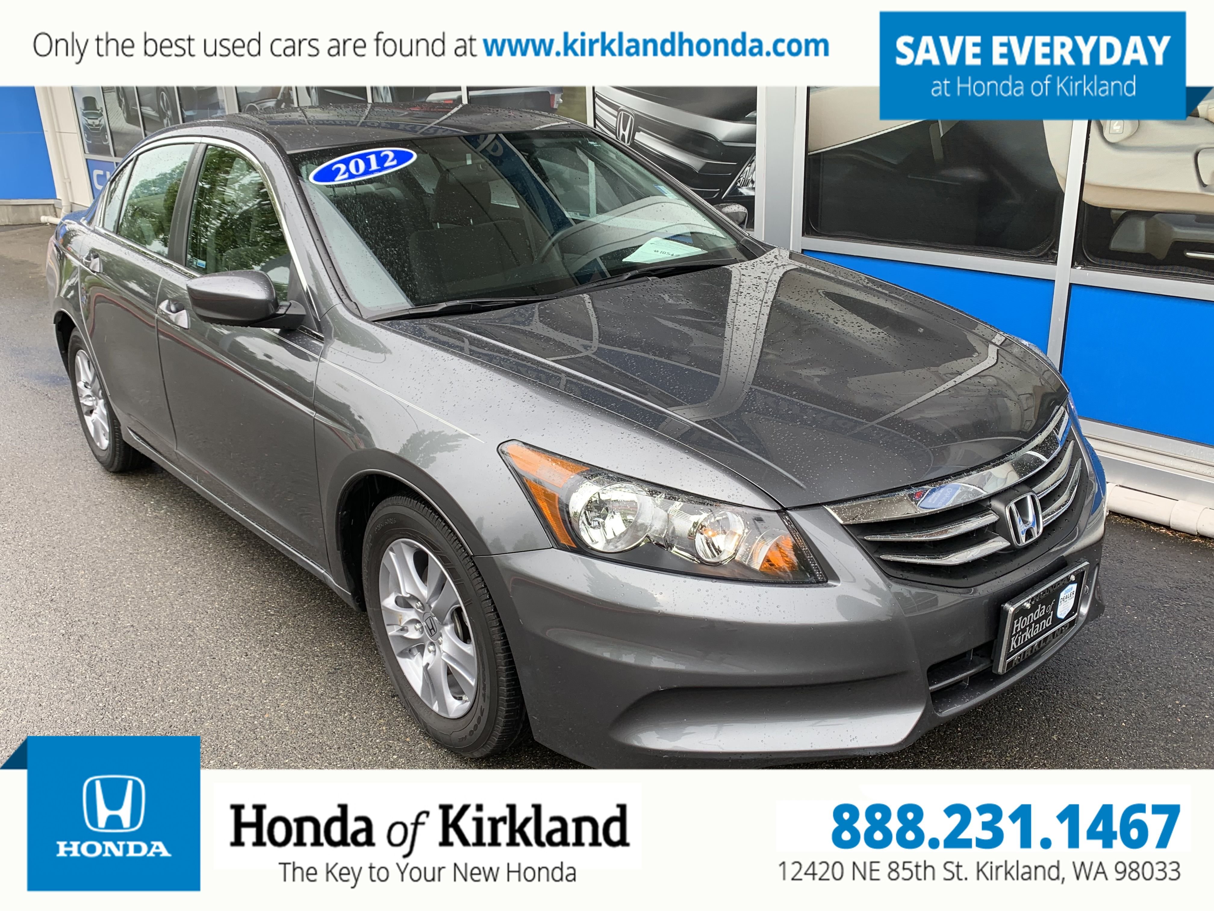 Pre-Owned 2012 Honda Accord Sedan LX Premium 4dr Car in Kirkland #10542 ...