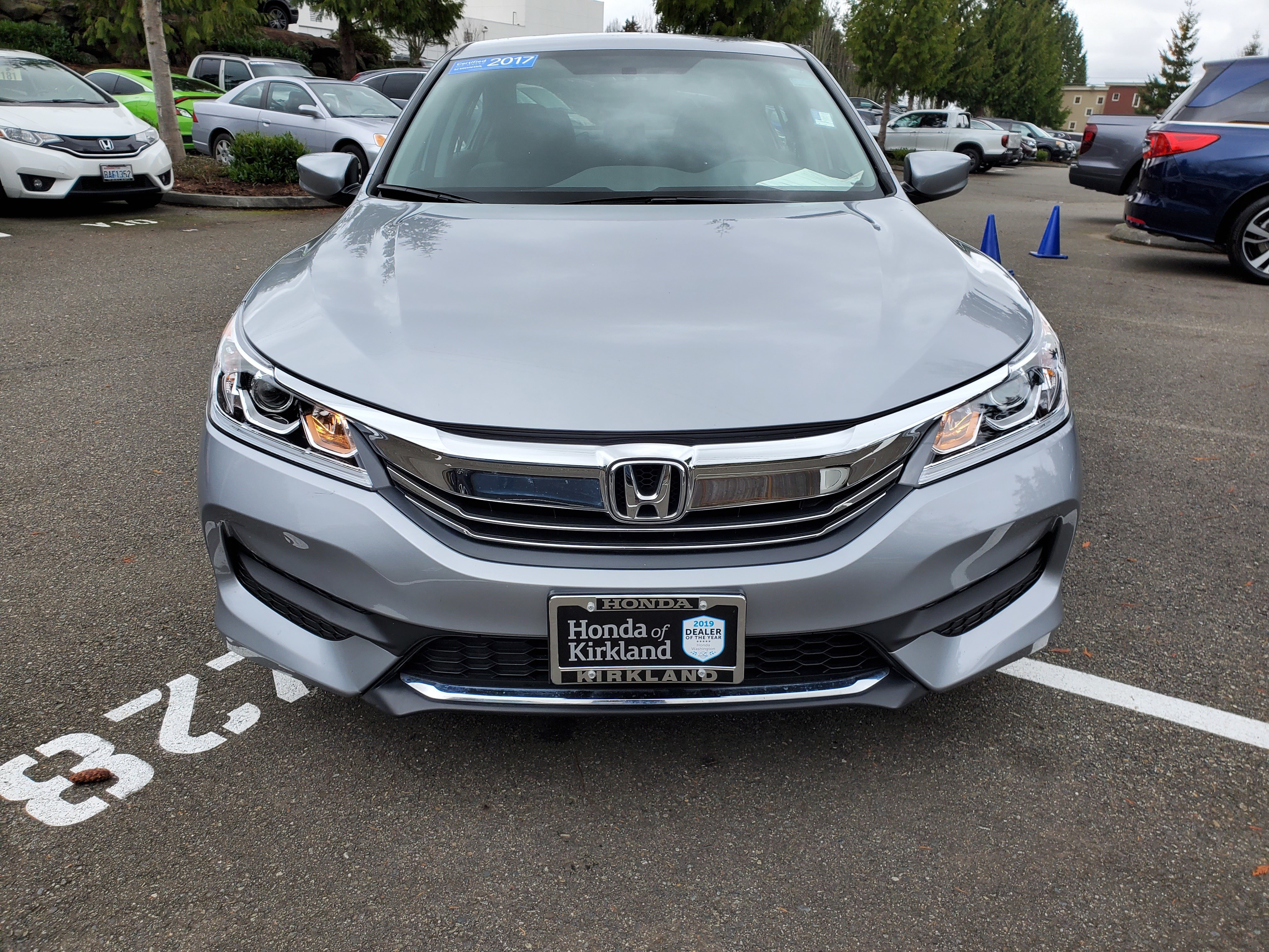 Certified Pre-Owned 2017 Honda Accord Sedan LX 4dr Car in Kirkland ...