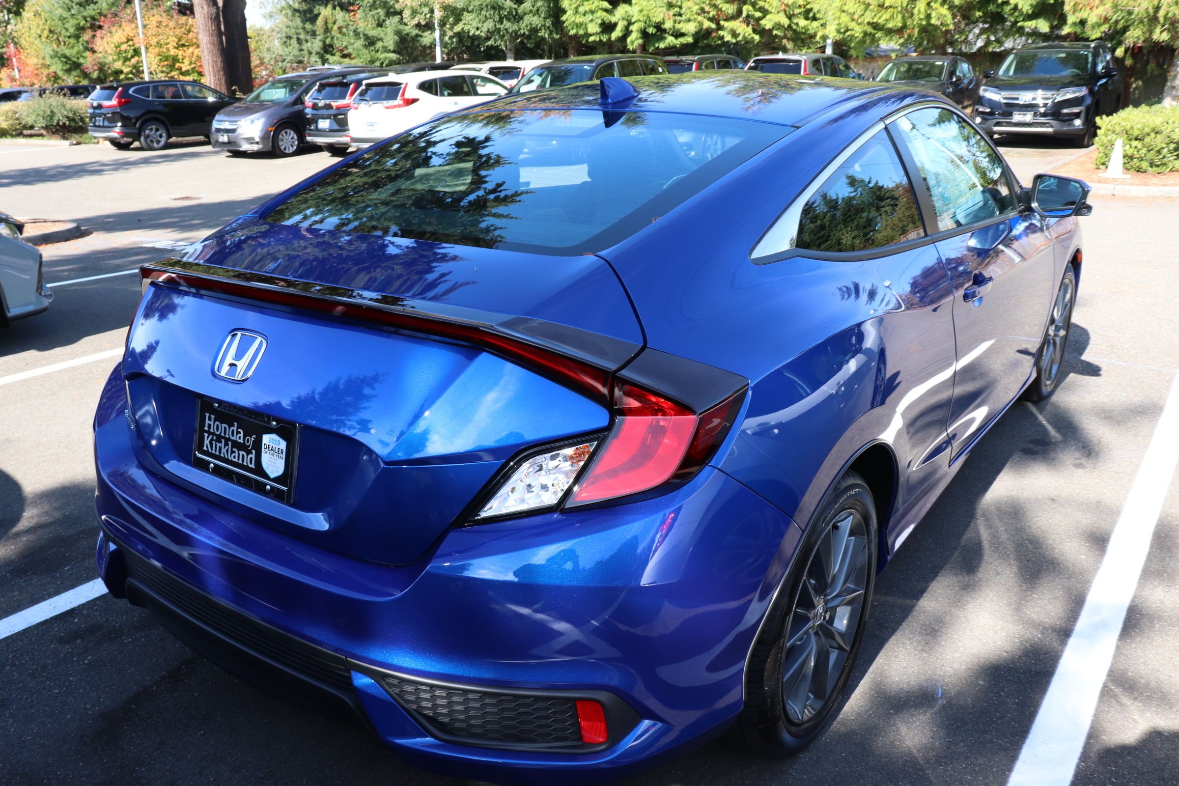 New 2019 Honda Civic Coupe EX 2dr Car in Kirkland #193024 | Honda of ...