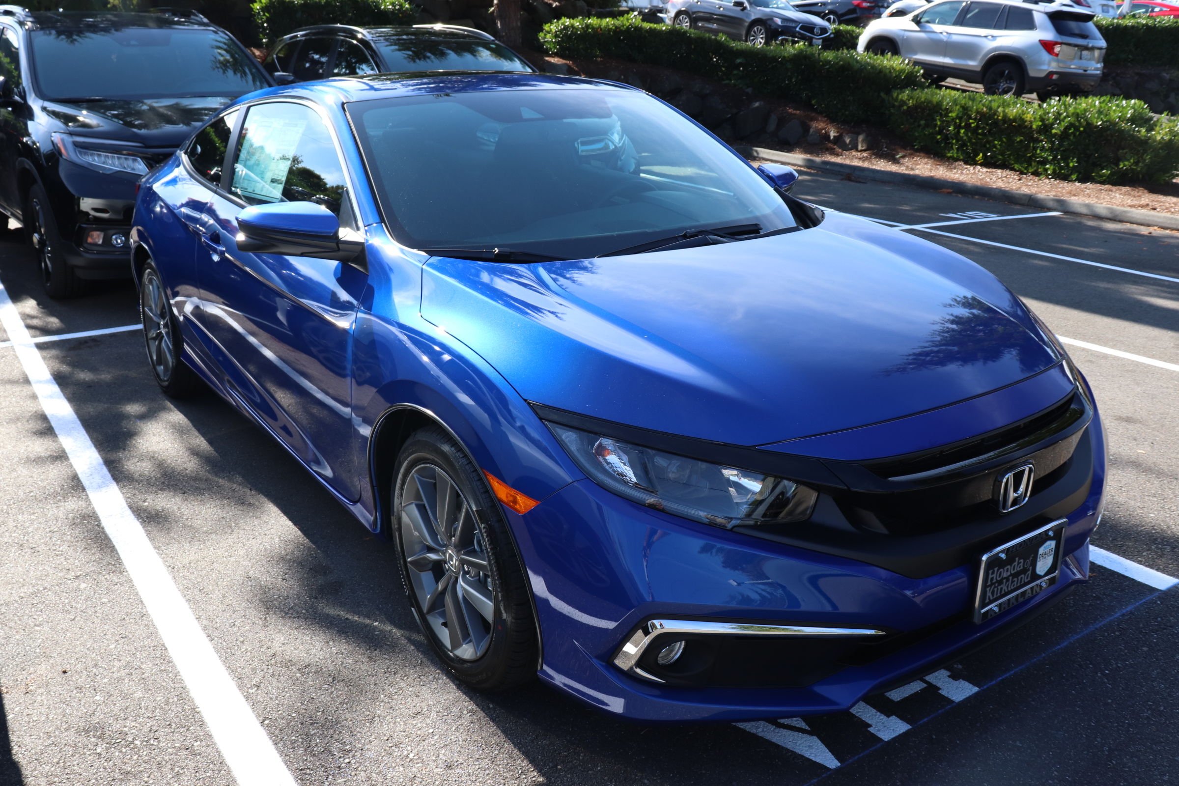 New 2019 Honda Civic Coupe EX 2dr Car in Kirkland #193024 | Honda of ...