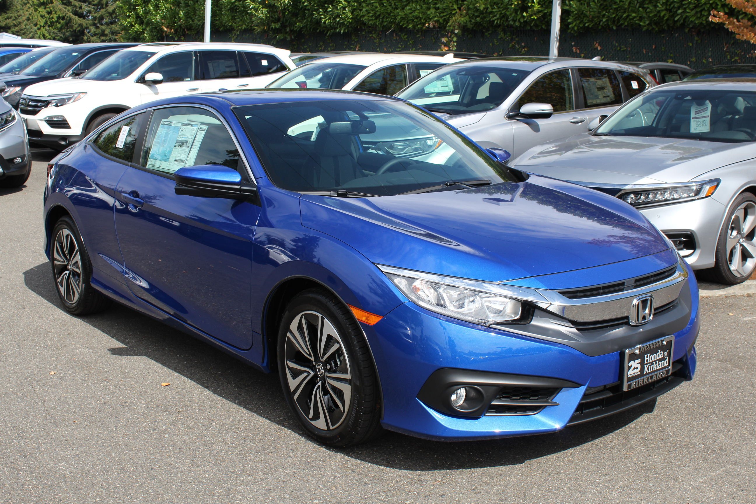 New 2018 Honda Civic Coupe EX-L 2dr Car in Kirkland #183030 | Honda of ...