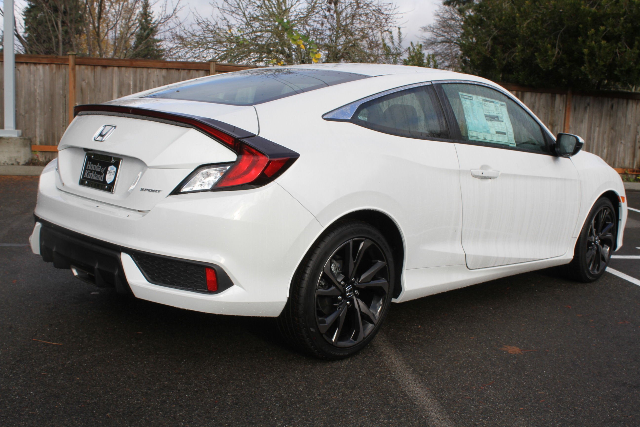 New 2019 Honda Civic Coupe Sport 2dr Car in Kirkland #193021 | Honda of ...