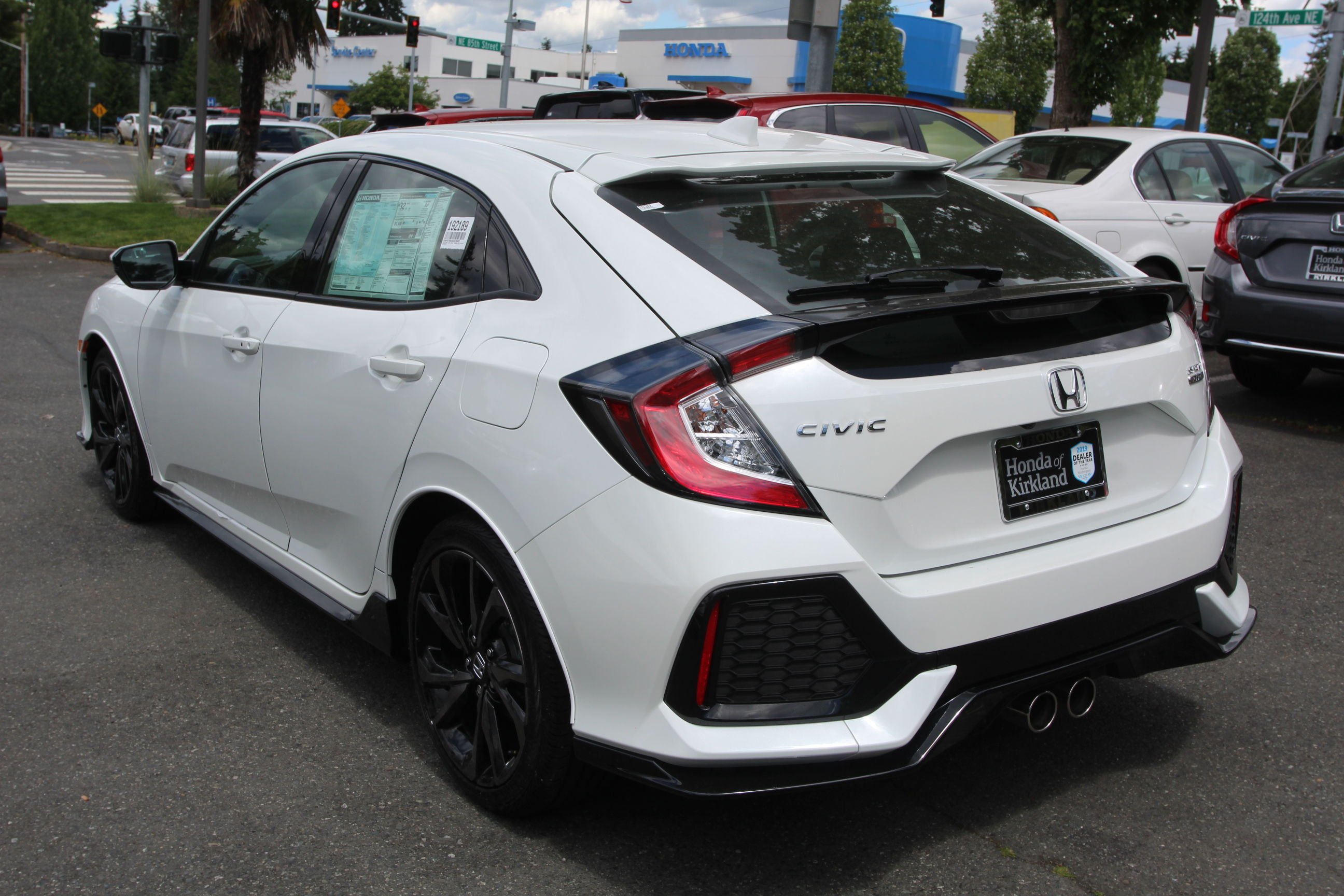 New 2019 Honda Civic Hatchback Sport Touring Hatchback in Kirkland ...