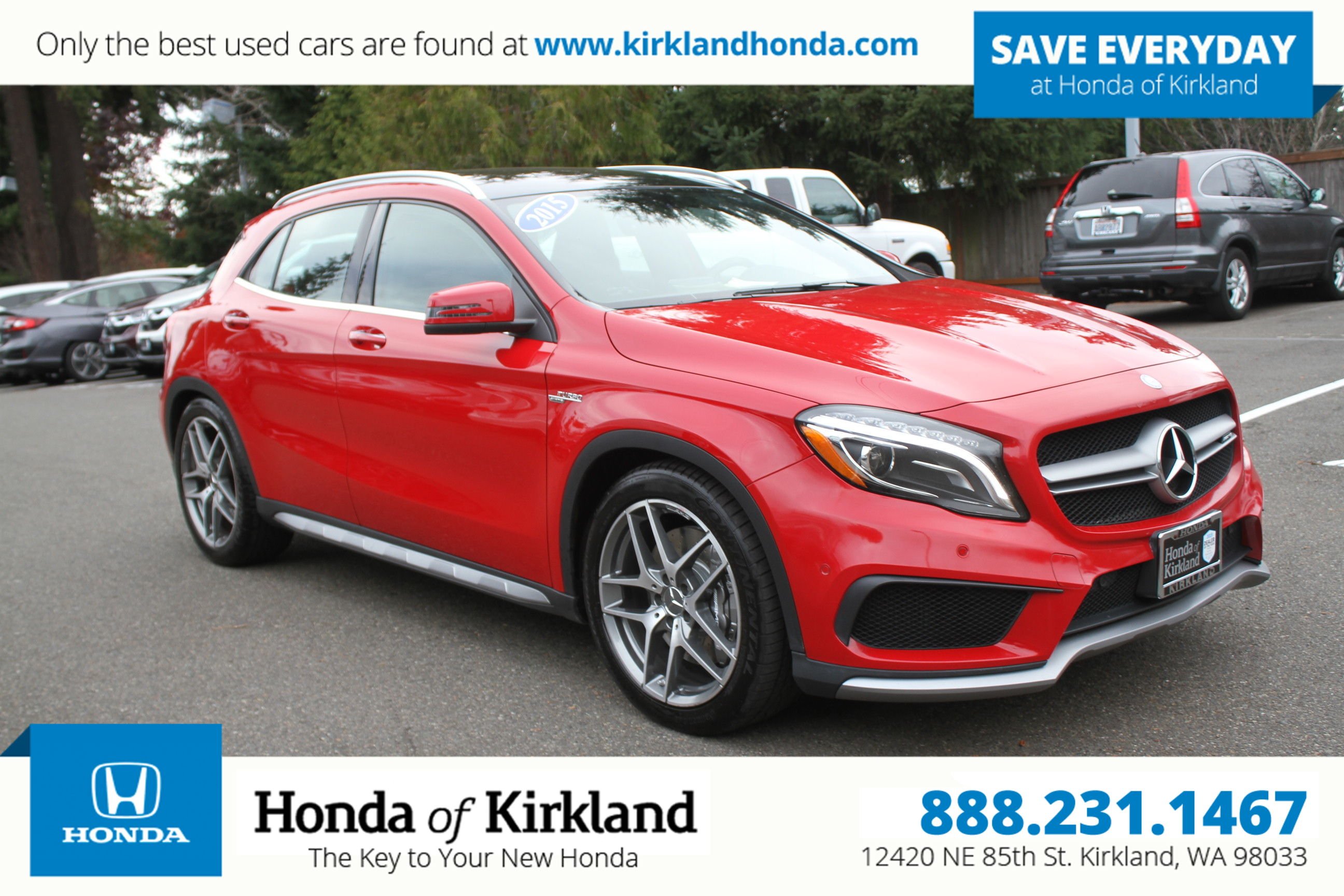 Pre Owned 2015 Mercedes Benz Gla Gla 45 Amg 4matic Awd 4matic Sport Utility